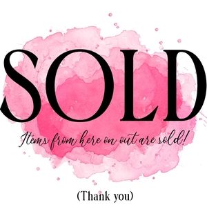 ITEMS FROM HERE ARE SOLD!